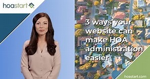 3 Ways Your Website Can Make HOA Administration Easier