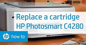 Replace the Cartridge | HP Photosmart C4280 All-in-One Printer | HP