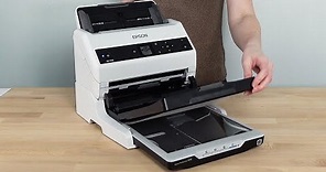 Using Your Epson Scanner with the Flatbed Scanner Dock