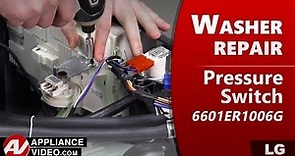 LG Washer - Constant Drain - Pressure Switch Repair and Diagnostic