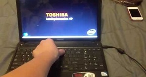 How to Reset Toshiba Satellite Laptop to Factory Settings