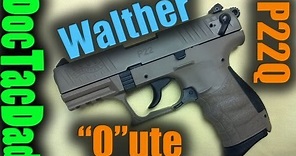 Walther P22Q Q ute Tactical FDE