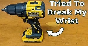 DeWalt DCD708 20v 1/2 Atomic Brushless Compact Drill - Tool Test Tuesday!