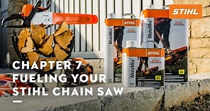 Chapter 7: Fueling Your STIHL Chain Saw | STIHL Tutorial