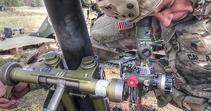 Live-fire Mortar Range: M252A1 81mm Mortar System