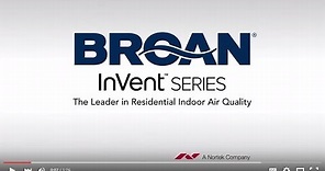 Broan InVent Series Features & Benefits Video