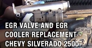 EGR Valve and EGR Cooler Replacement - Chevy Silverado 2500