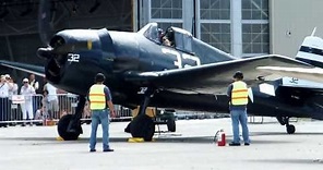 F6F-5 Hellcat Start-Up