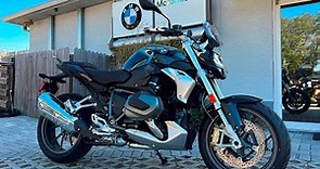 2023 BMW R 1250 R Triple Black in Black Storm Metallic at Euro Cycles of Tampa Bay Florida