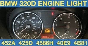 BMW 320D engine light on and restricted power *FIXED* P452A P425D P4586 P40E9 P4B81