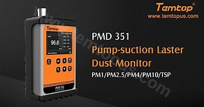 Temtop PMD 351 Pump-suction Laser Dust Monitor