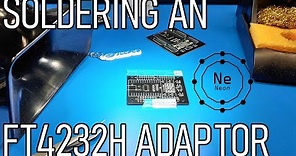 SDG #193 An FTDI FT4232H adaptor for ESP32 programming and more! Neon - alicjamusial