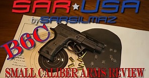 SAR USA B6C review - Great choice for Concealed Carry or home defense!