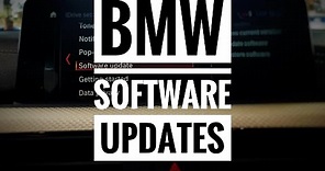 BMW Software Updates