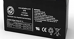 AJC Battery Compatible with Ryobi 791-181624 12V 7Ah Sealed Lead Acid Battery