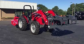 Massey Ferguson 2606 H Utility Tractor with grapple and 3rd function!