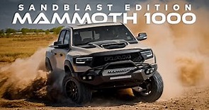 Sandblast Edition Hennessey MAMMOTH 1000 TRX // 1000 HP vs Dragstrip and Dirt!