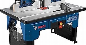 BOSCH RA1141 26 in. x 16-1/2 in. Laminated MDF Top Portable Jobsite Router Table with 2-1/2 in. Vacuum Hose Port