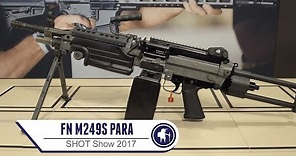 Civilian Version of the M240 S.A.W. – FN M249S PARA from FN America