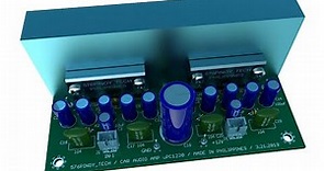 12V Stereo Amp Module Using uPC1230 IC