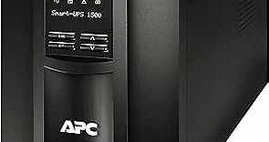 APC 1500VA Smart UPS with SmartConnect, SMT1500C Sinewave UPS Battery Backup, AVR, 120V, Line Interactive Uninterruptible Power Supply