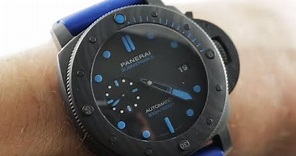 Panerai Luminor Submersible Carbotech PAM 1616 Panerai Dive Watch Review