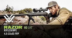 Razor® HD LHT 4.5-22x50 FFP Riflescope - Product Overview