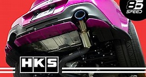 GR86 HKS HI POWER - Single exit exhaust Sound clips and Install