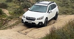 2018 Subaru Outback w/Toyo Open Country AT3’s 225/65R17 on KMC Wheels Climbs Steep & Slippery Hill