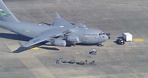 Boeing C-17 Landing McChord AFB