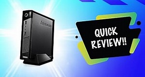 Lenovo ThinkCentre USFF M73 Tiny Desktop Review | Affordable Lenovo Computer