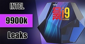 All Intel i9 9900k Leaks, Specs, Benchmarks, and Info | 8 CORES w/ 5GHz turbo