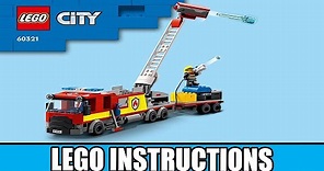LEGO Instructions | City | 60321 | Fire Brigade (Book 2)
