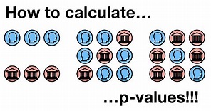 How to calculate p-values