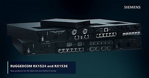 RUGGEDCOM RX1524 and RX1536 | Rugged Ethernet switches and routers for substations