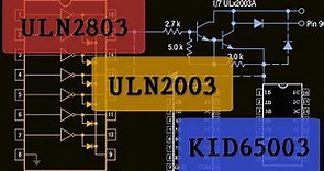 พื้นฐานการซ่อมบอร์ด #7.3 รู้จักกับ...IC ขับโหลด ULN2003 KID65003
