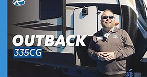 Check Out the New 2023 Outback 335CG - A Toy Hauler Travel Trailer That Will Blow Your Mind!