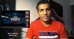 MSI Gaming Monitor | G2422 | 23.8 | Unboxing and Review