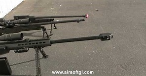 Airsoft GI - SOCOM Gear Barrett M82 Full Metal Sniper Rifle AEG