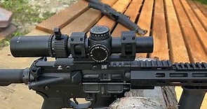 Zerotech Vengeance 1-6x24 SFP RAR MOA Riflescope Overview