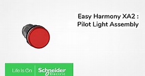 Easy Harmony XA2: Pilot Light Assembly | Schneider Electric Support