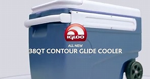 Igloo Coolers 38 Quart Contour Glide - A Classic Wheeled Cooler with a Whole New Handle