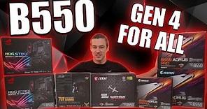 The ULTIMATE AMD B550 Motherboard Roundup Review