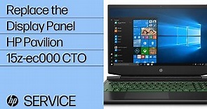Replace the Display Panel | HP Pavilion 15z-ec000 CTO | HP