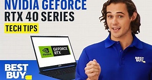 The Difference with NVIDIA GeForce RTX 40 Series Laptop GPUs | Tech Tips from Best Buy