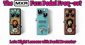The MXR Fuzz Pedal Freq-Out