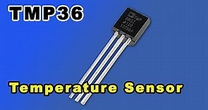 TMP36 Temperature Sensor with Arduino