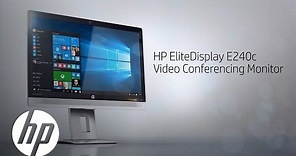 23.8-inch Video Conferencing Monitor | HP EliteDisplay | HP