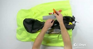 Onyx Impulse A-24 and A-33 In-Sight Life Jacket Overview - Rearming and Repacking