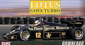 F1 | Lotus Goes Turbo | Creating the 93T John Player Special